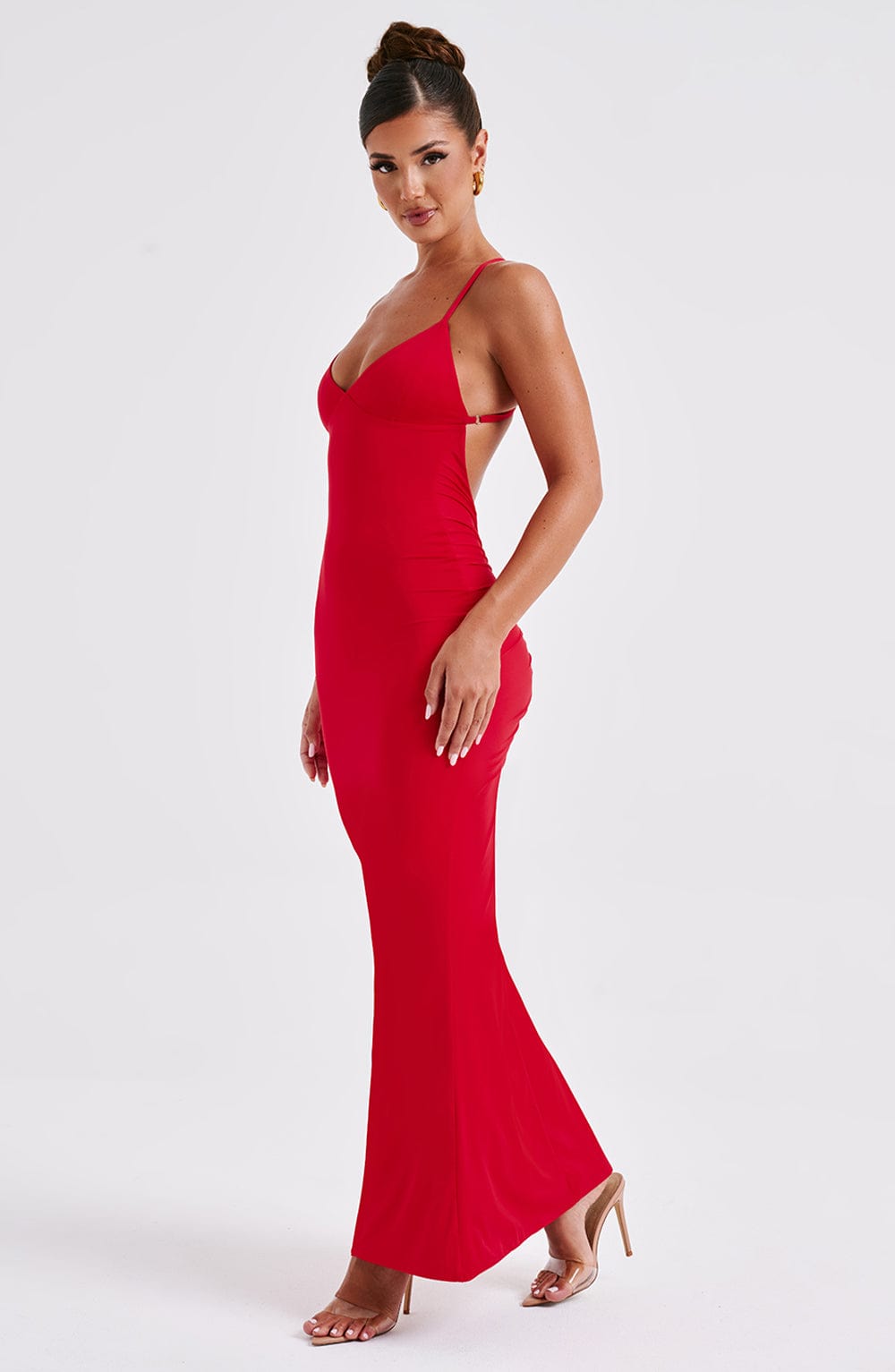 Zara Maxi Dress - Red - Cinderella