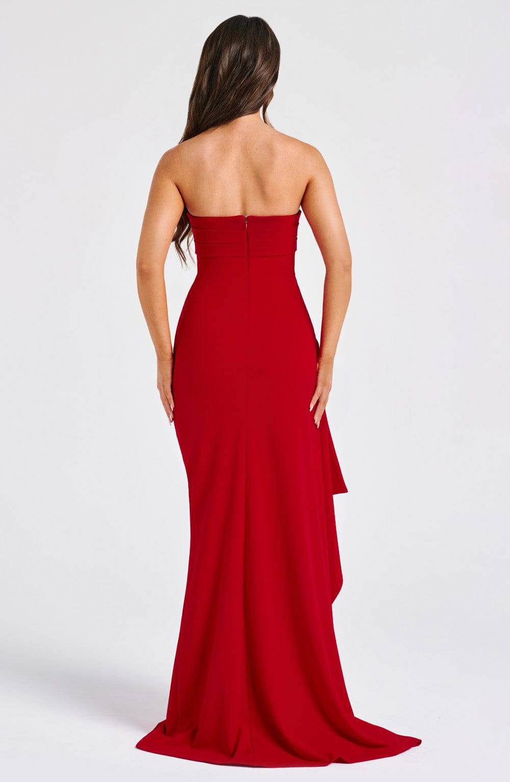Zarina Maxi Dress - Red - Cinderella