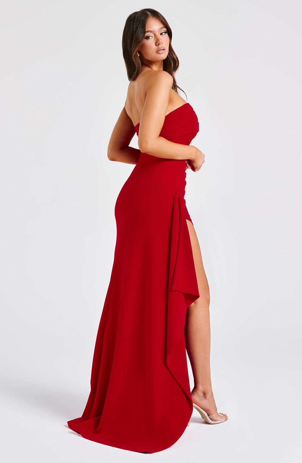 Zarina Maxi Dress - Red - Cinderella