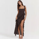 Ariana Maxi Dress - Espresso - Cinderella