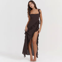 Ariana Maxi Dress - Espresso - Cinderella