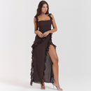 Ariana Maxi Dress - Espresso - Cinderella