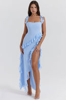 Ariana Maxi Dress - Soft Blue - Cinderella
