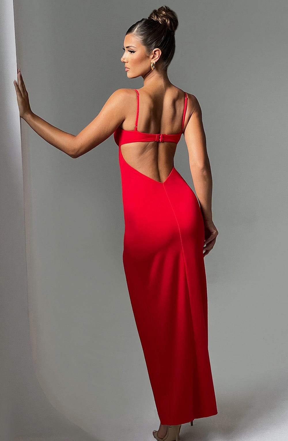 Vestido largo Athena - Rojo 