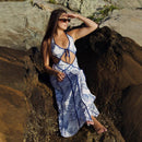 Blossom Tide Cut - Out Cami Dress - Cinderella