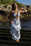 Blossom Tide Cut - Out Cami Dress - Cinderella