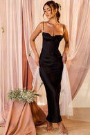 Charmelle Maxi Dress - Black - Cinderella