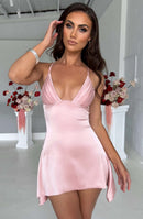 Clarise Mini Dress - Blush - Cinderella