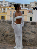 Coastline Rhythm Knit Set - Cinderella