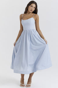 Courtney Corset Sunderess - Soft Blue - Cinderella