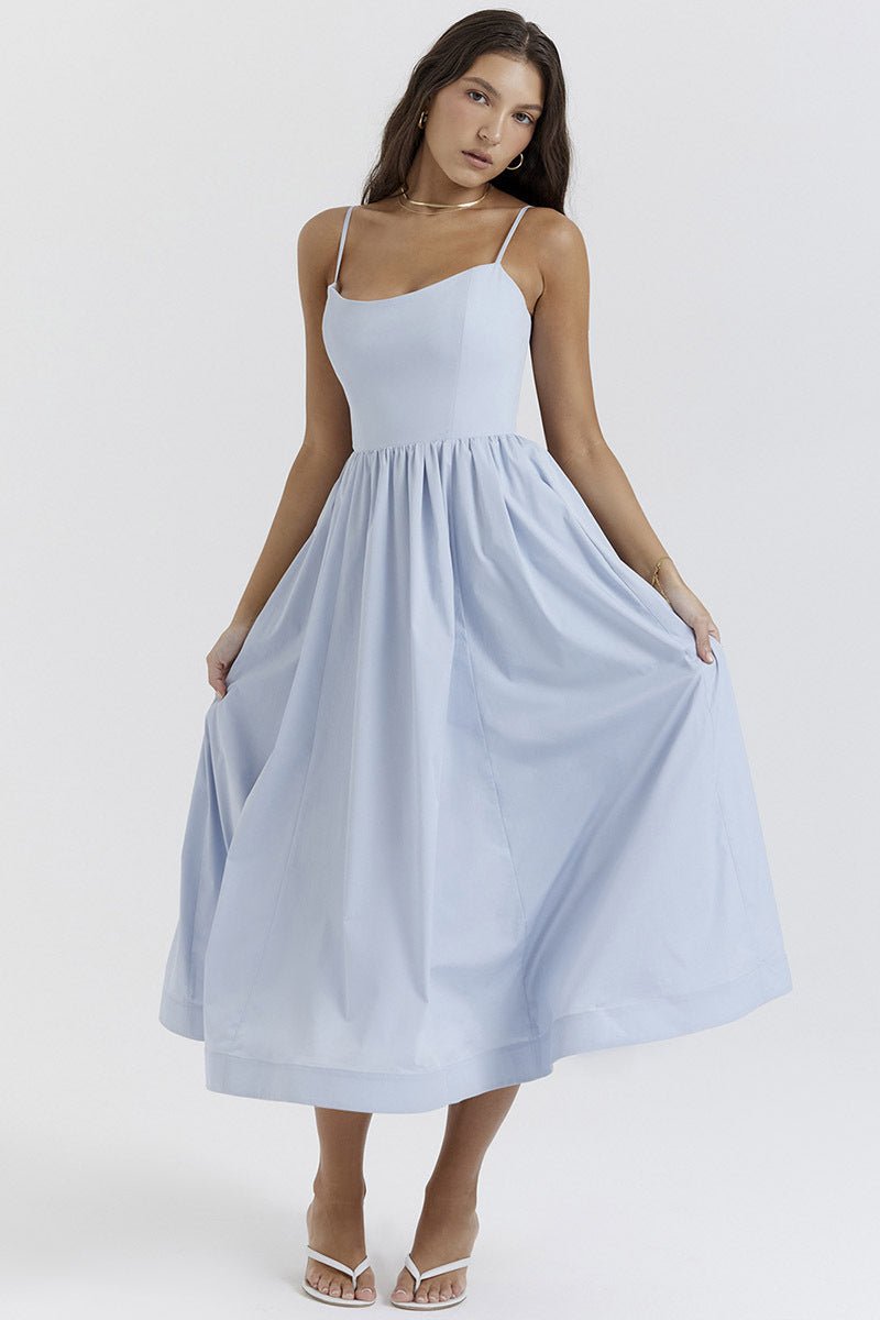 Courtney Corset Sunderess - Soft Blue - Cinderella