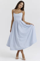 Courtney Corset Sunderess - Soft Blue - Cinderella