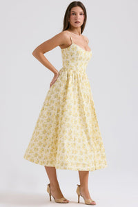 Courtney Corset Sundress - Floral Print - Cinderella