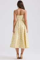 Courtney Corset Sundress - Floral Print - Cinderella