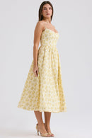 Courtney Corset Sundress - Floral Print - Cinderella