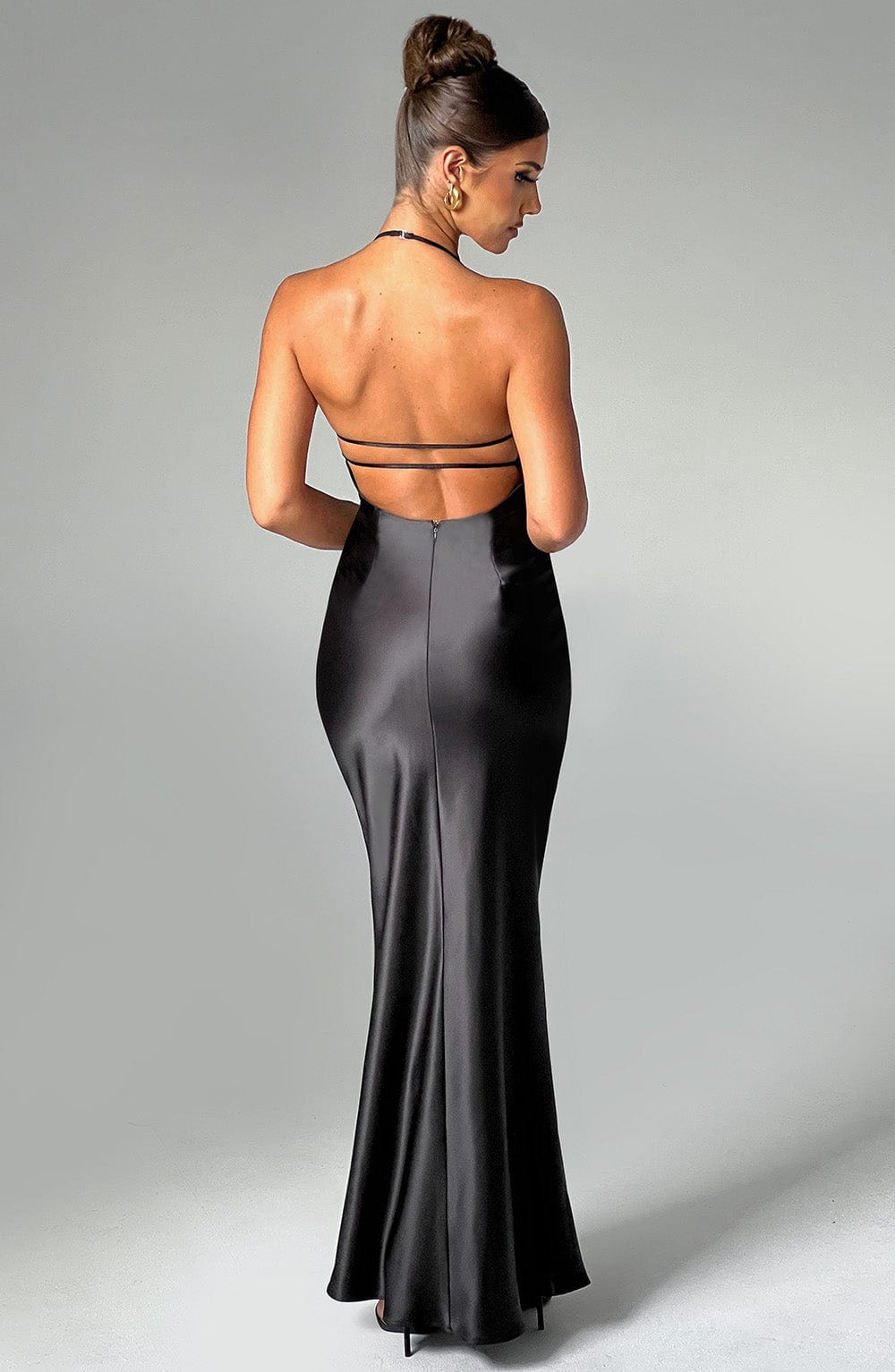 Vestido largo Dalia - Negro