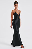 Dahlia Maxi Dress - Black - Cinderella