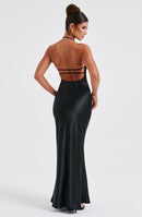 Dahlia Maxi Dress - Black - Cinderella
