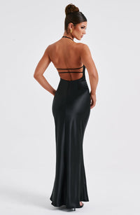 Dahlia Maxi Dress - Black - Cinderella
