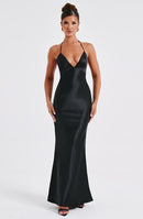Dahlia Maxi Dress - Black - Cinderella