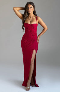 Dalary Maxi Dress - Red - Cinderella