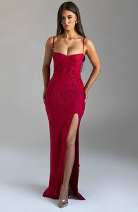Dalary Maxi Dress - Red - Cinderella