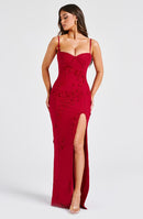 Dalary Maxi Dress - Red - Cinderella