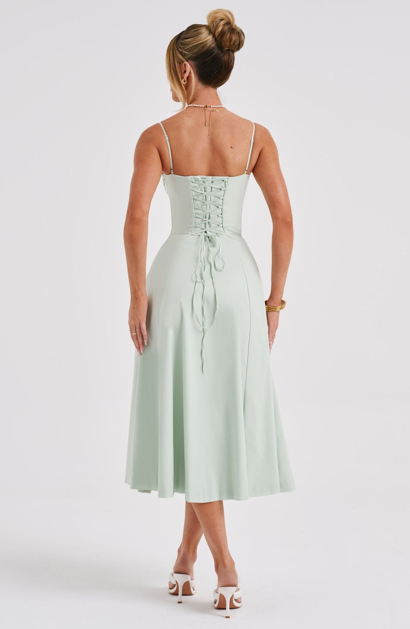 Vestido midi Delilah - Salvia