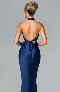 Diana Maxi Dress - Navy - Cinderella