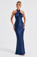Diana Maxi Dress - Navy - Cinderella