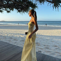 Driftaway A - Line Maxi Dress - Cinderella