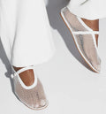Elena London Ballet Flats - White