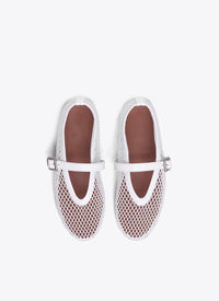 Elena London Ballet Flats - White - Cinderella