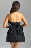 Elenora Mini Dress - Black - Cinderella