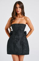 Elenora Mini Dress - Black - Cinderella