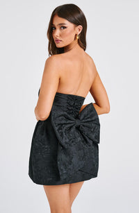 Elenora Mini Dress - Black - Cinderella