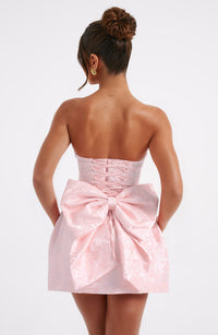 Elenora Mini Dress - Blush - Cinderella