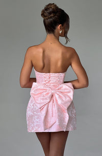 Elenora Mini Dress - Blush - Cinderella