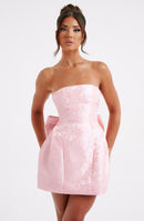Elenora Mini Dress - Blush - Cinderella
