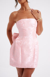 Elenora Mini Dress - Blush - Cinderella