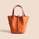 Etoupe Luxe Lock Tote - Cinderella