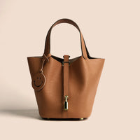 Etoupe Luxe Lock Tote - Cinderella