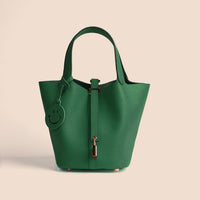 Etoupe Luxe Lock Tote - Cinderella