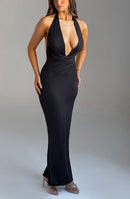 Evangeline Maxi Dress - Black - Cinderella