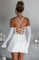 Fiona Mini Dress - Ivory - Cinderella
