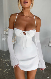 Fiona Mini Dress - Ivory - Cinderella