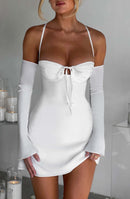 Fiona Mini Dress - Ivory - Cinderella
