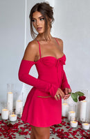 Fiona Mini Dress - Pink - Cinderella