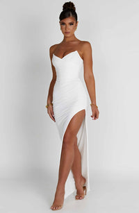 Giuliana Maxi Dress - Ivory - Cinderella