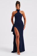 Isabella Maxi Dress - Navy - Cinderella